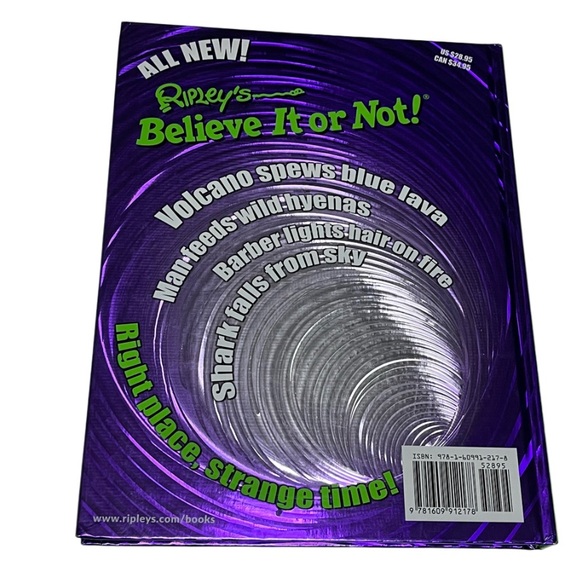 New Ripley’s Believe It Or Not A Century Of Strange Hardcover Coffee Table Book - Picture 2 of 9